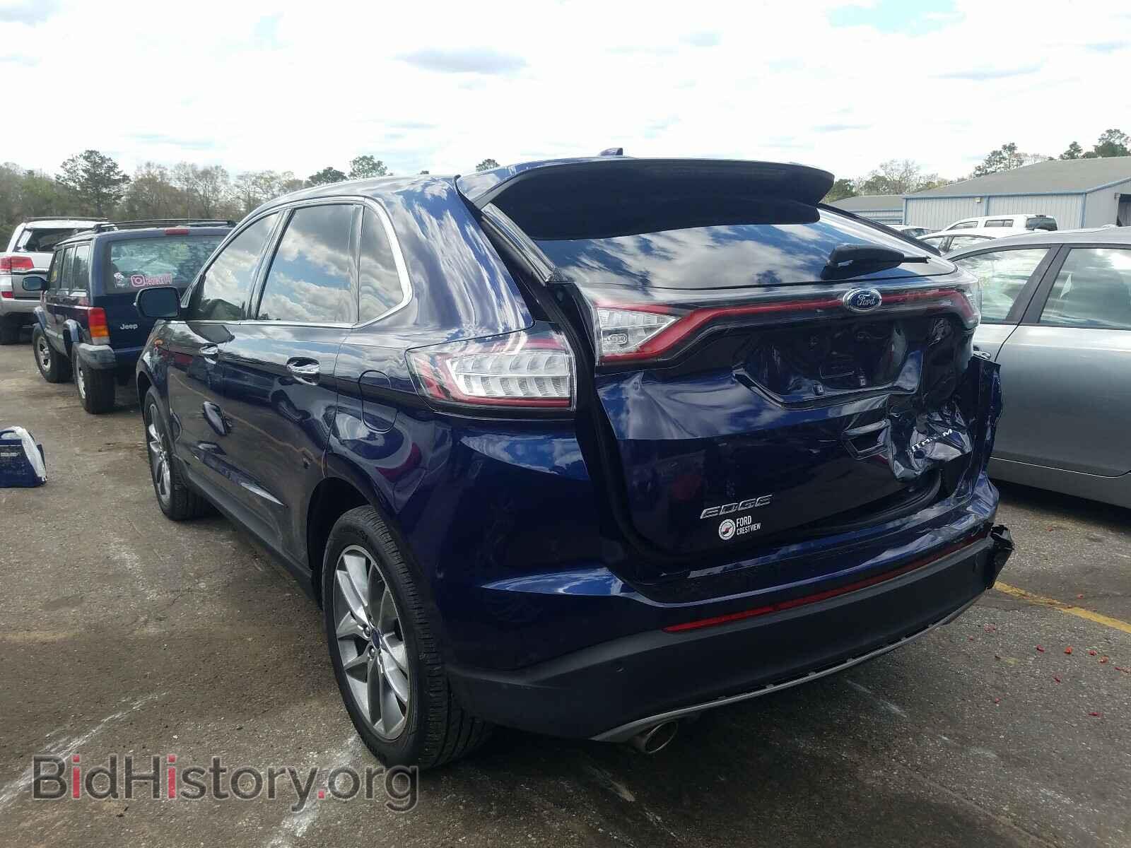 2016 FORD EDGE - VIN: 2FMPK3K82GBC17292 - Фото 3