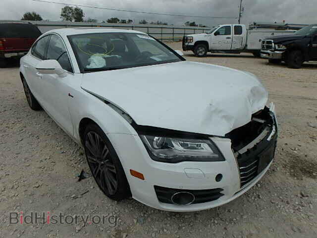2012 Audi A7 A7 Premium (VIN WAUYGAFC4CN175538) — photo 1 of 10, Copart, damage: front end