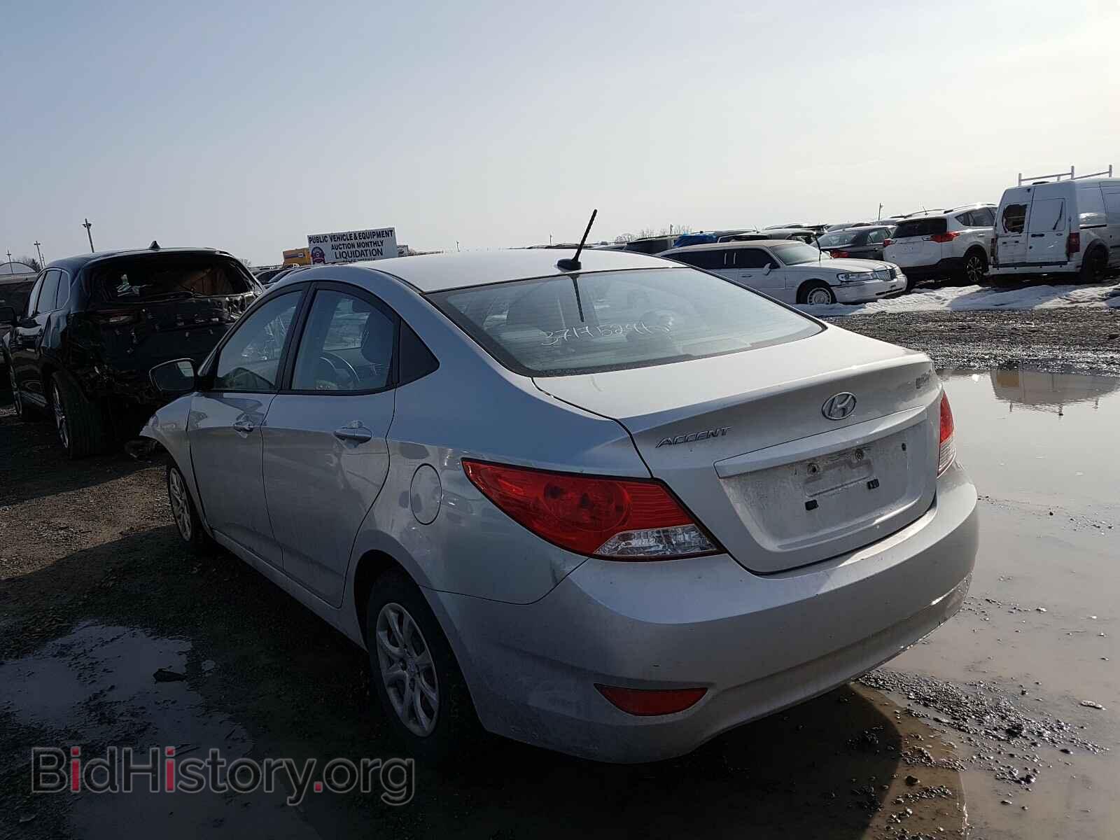 2013 HYUNDAI ACCENT - VIN: KMHCT4AE2DU489064 - Фото 3