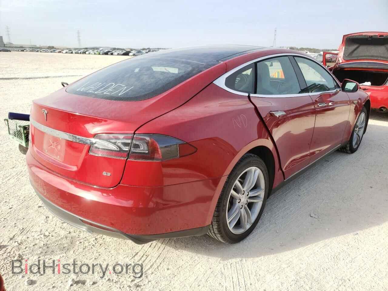 2014 TESLA MODEL S - VIN: 5YJSA1H17EFP61397 - Фото 4