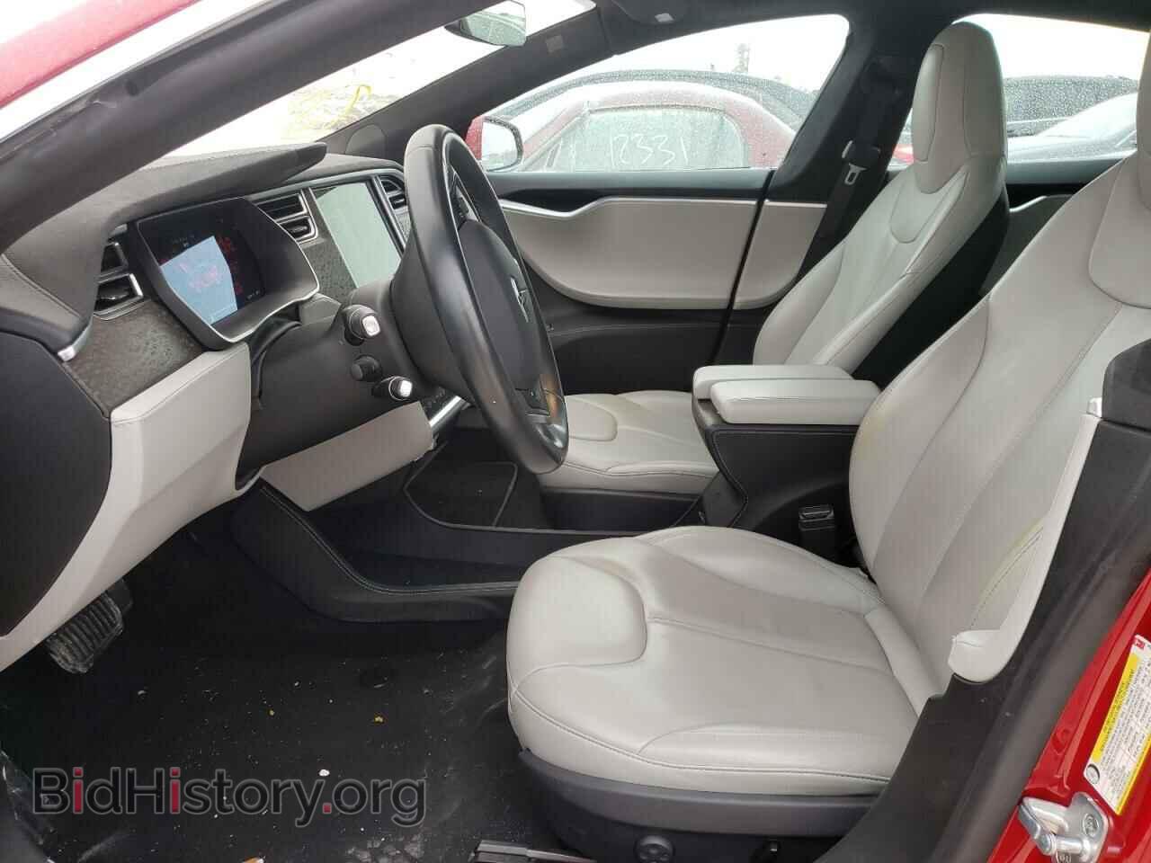 2014 TESLA MODEL S - VIN: 5YJSA1H17EFP61397 - Фото 5