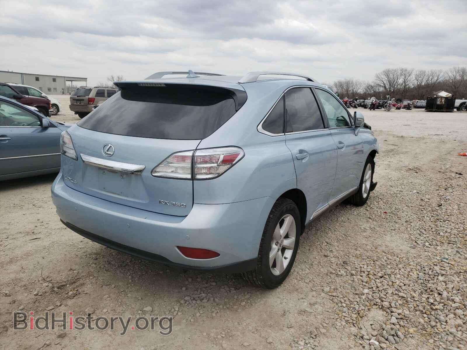 2010 LEXUS RX350 - VIN: 2T2BK1BA0AC032092 - Фото 4