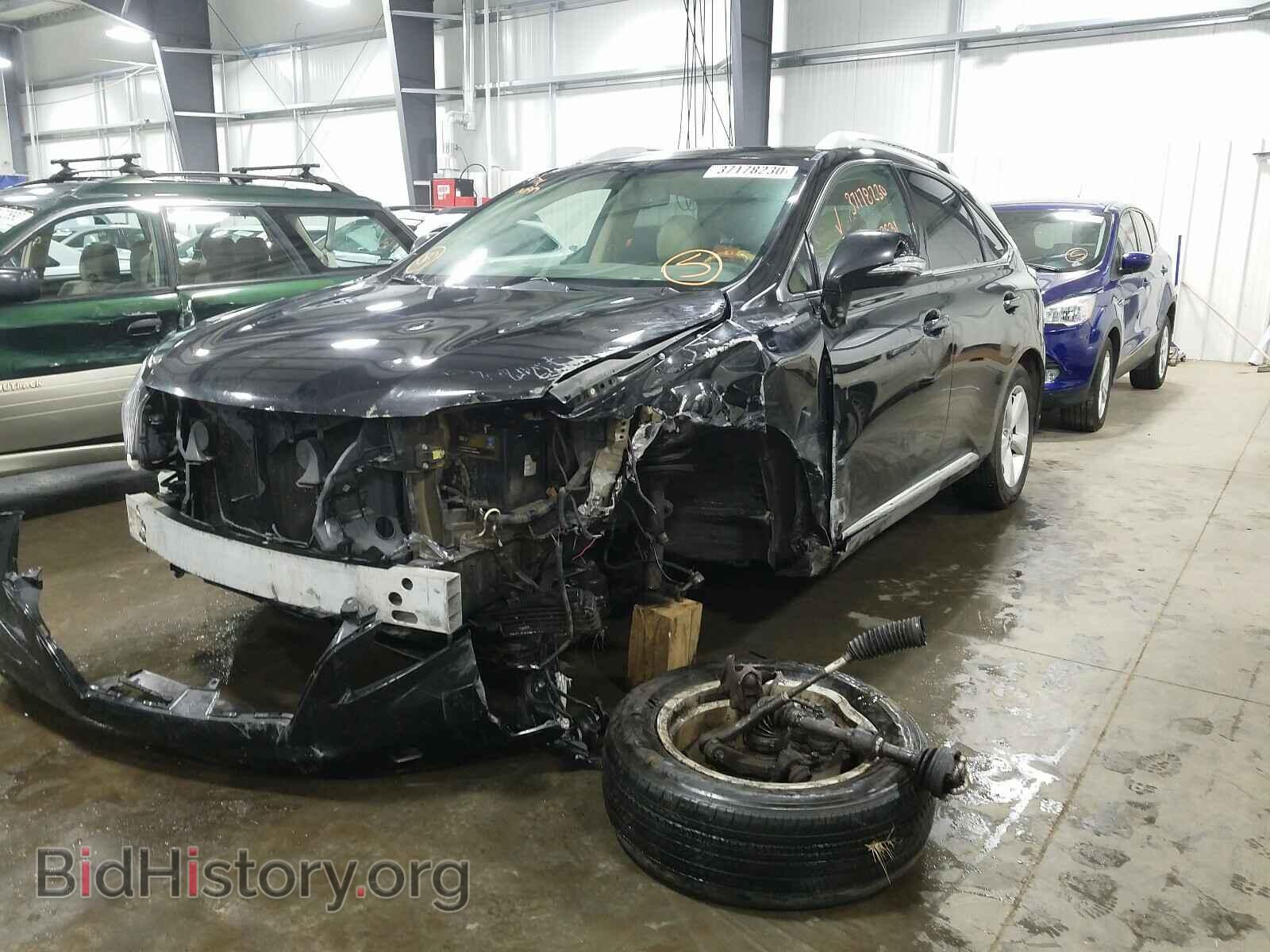 2012 LEXUS RX350 - VIN: 2T2BK1BA6CC124665 - Фото 2