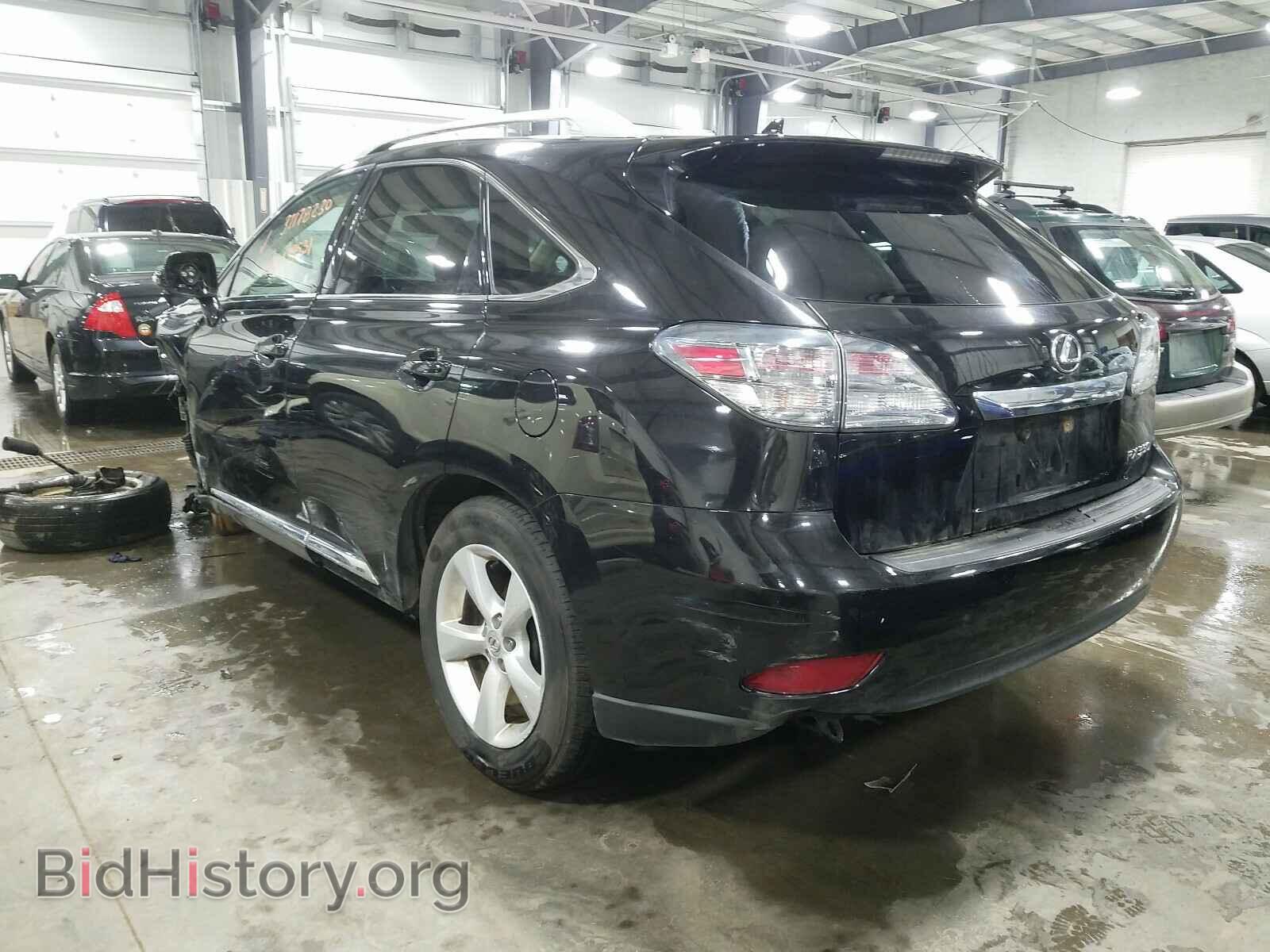 2012 LEXUS RX350 - VIN: 2T2BK1BA6CC124665 - Фото 3
