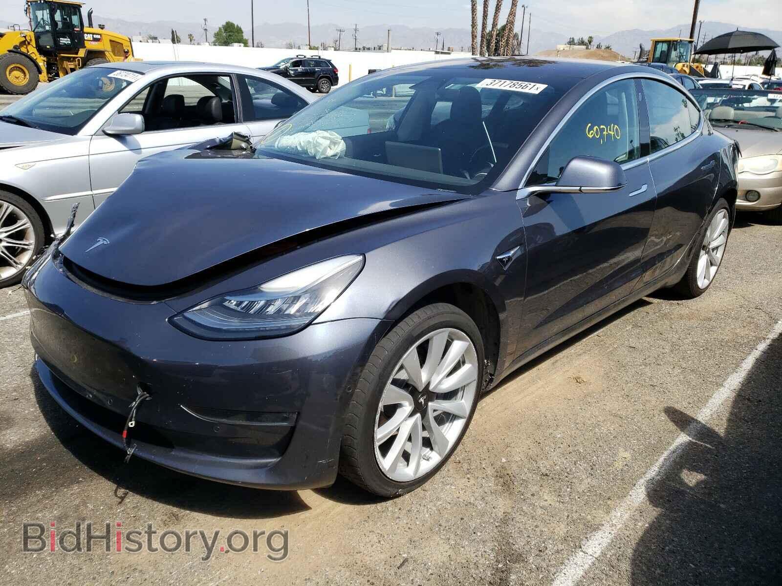 2018 TESLA MODEL 3 - VIN: 5YJ3E1EA2JF013437 - Фото 2