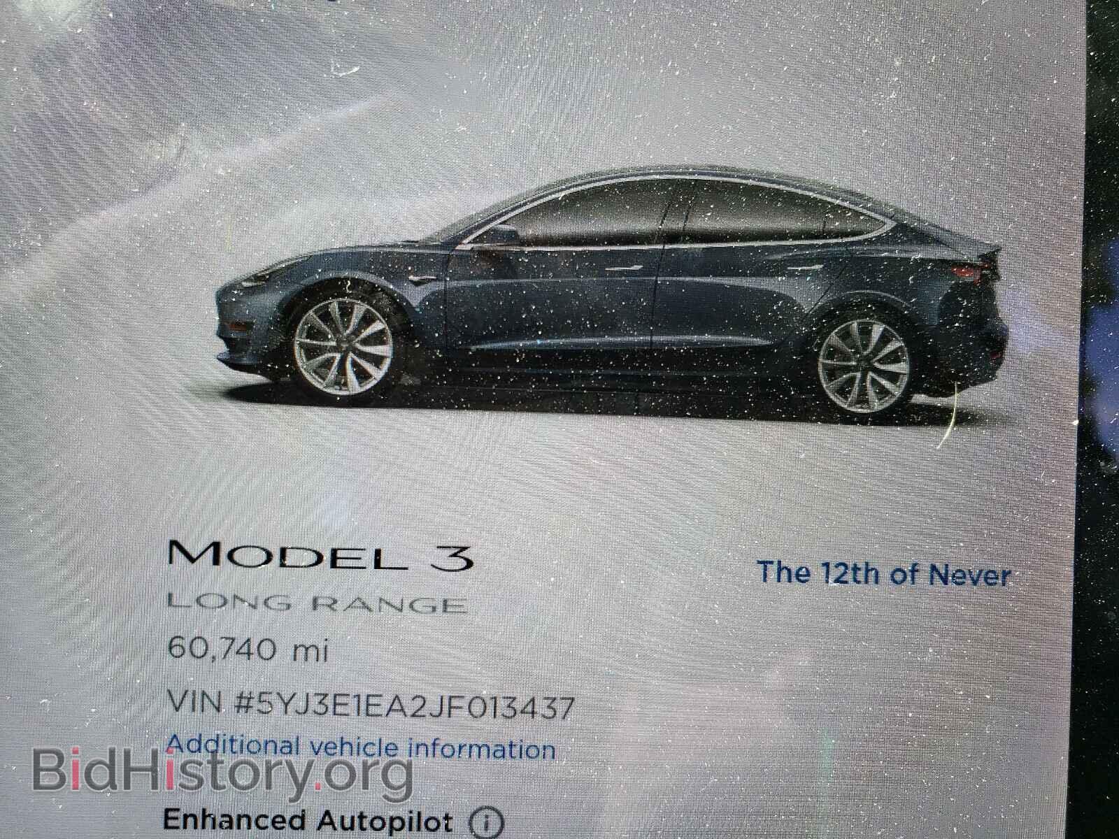 2018 TESLA MODEL 3 - VIN: 5YJ3E1EA2JF013437 - Фото 8