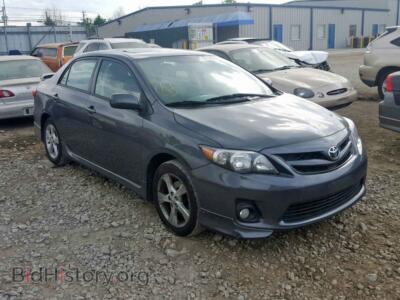 2011 Toyota COROLLA BA, серый — VIN 2T1BU4EE5BC729659, Copart