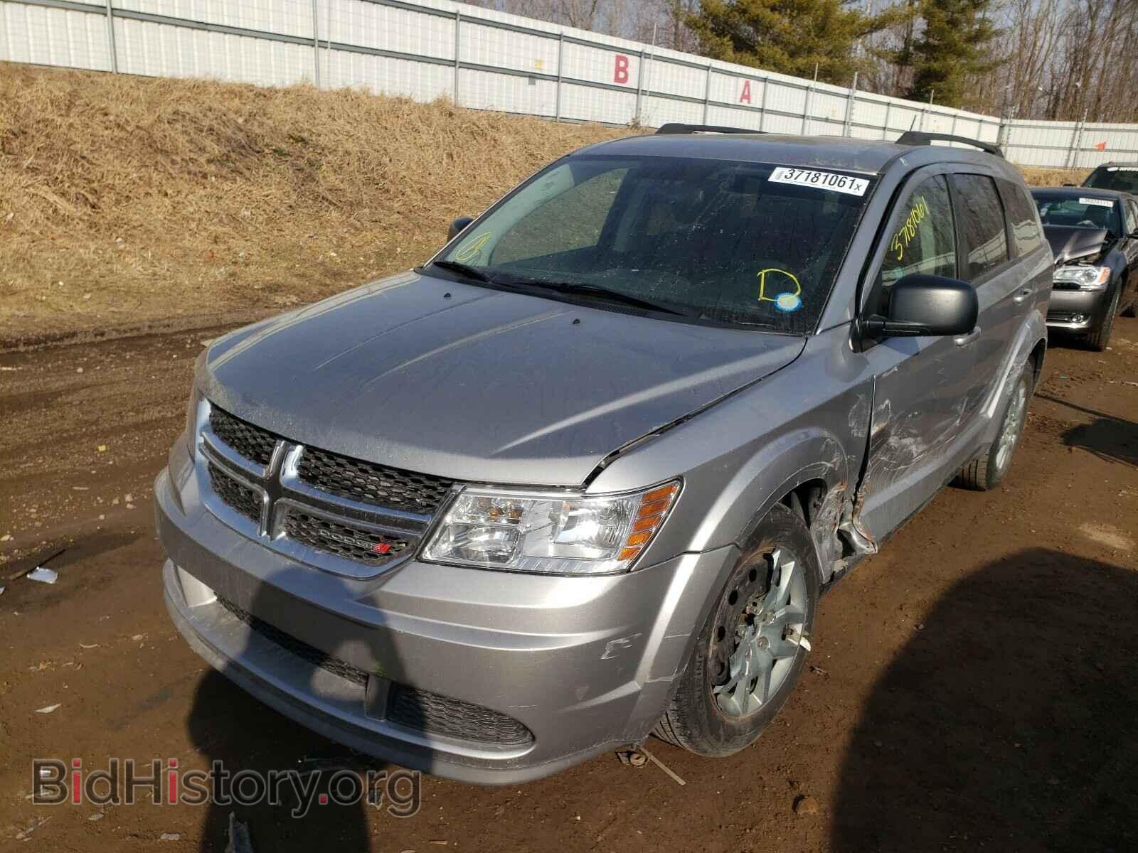 2016 DODGE JOURNEY - VIN: 3C4PDCAB8GT116032 - Фото 2
