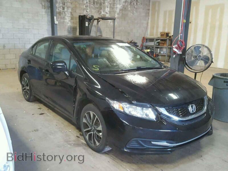 2014 Honda CIVIC Civic EX (VIN 19XFB2F89EE222533) — фото 1 из 10, Copart, повреждение: задняя часть