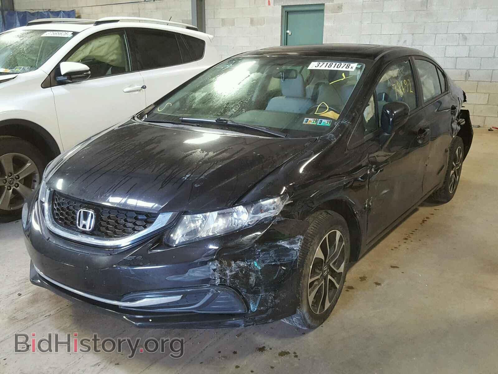 2014 HONDA CIVIC - VIN: 19XFB2F89EE222533 - Фото 2