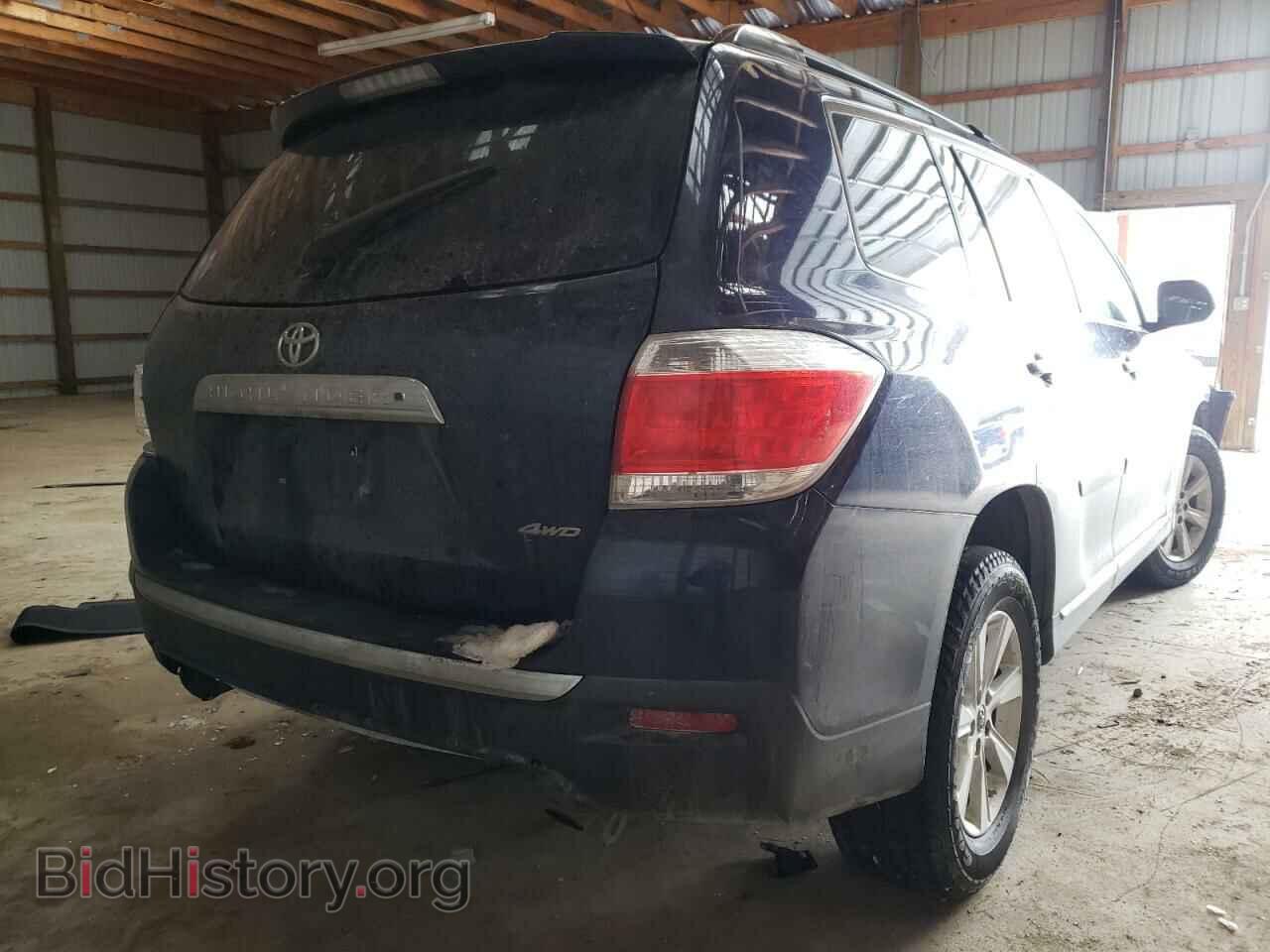 2012 TOYOTA HIGHLANDER - VIN: 5TDBK3EH4CS109873 - Фото 4