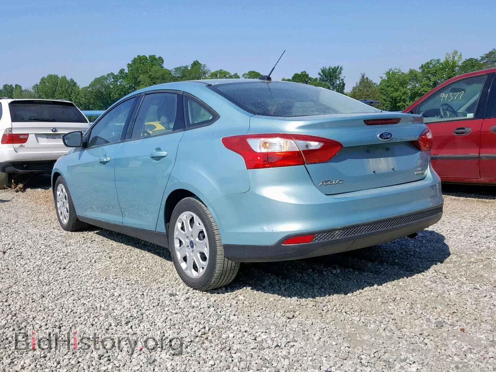 2012 FORD FOCUS SE - VIN: 1FAHP3F2XCL461899 - Фото 2