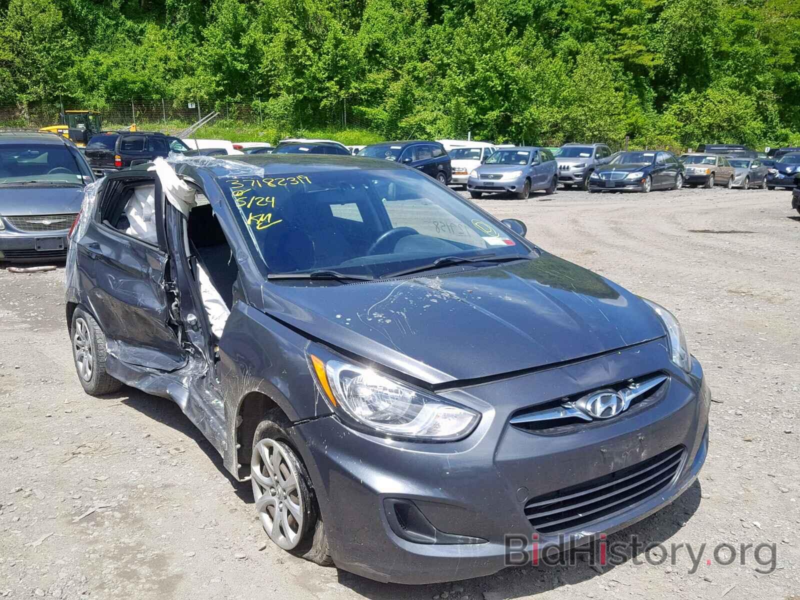 Photo KMHCT5AE5CU047318 - HYUNDAI ACCENT 2012