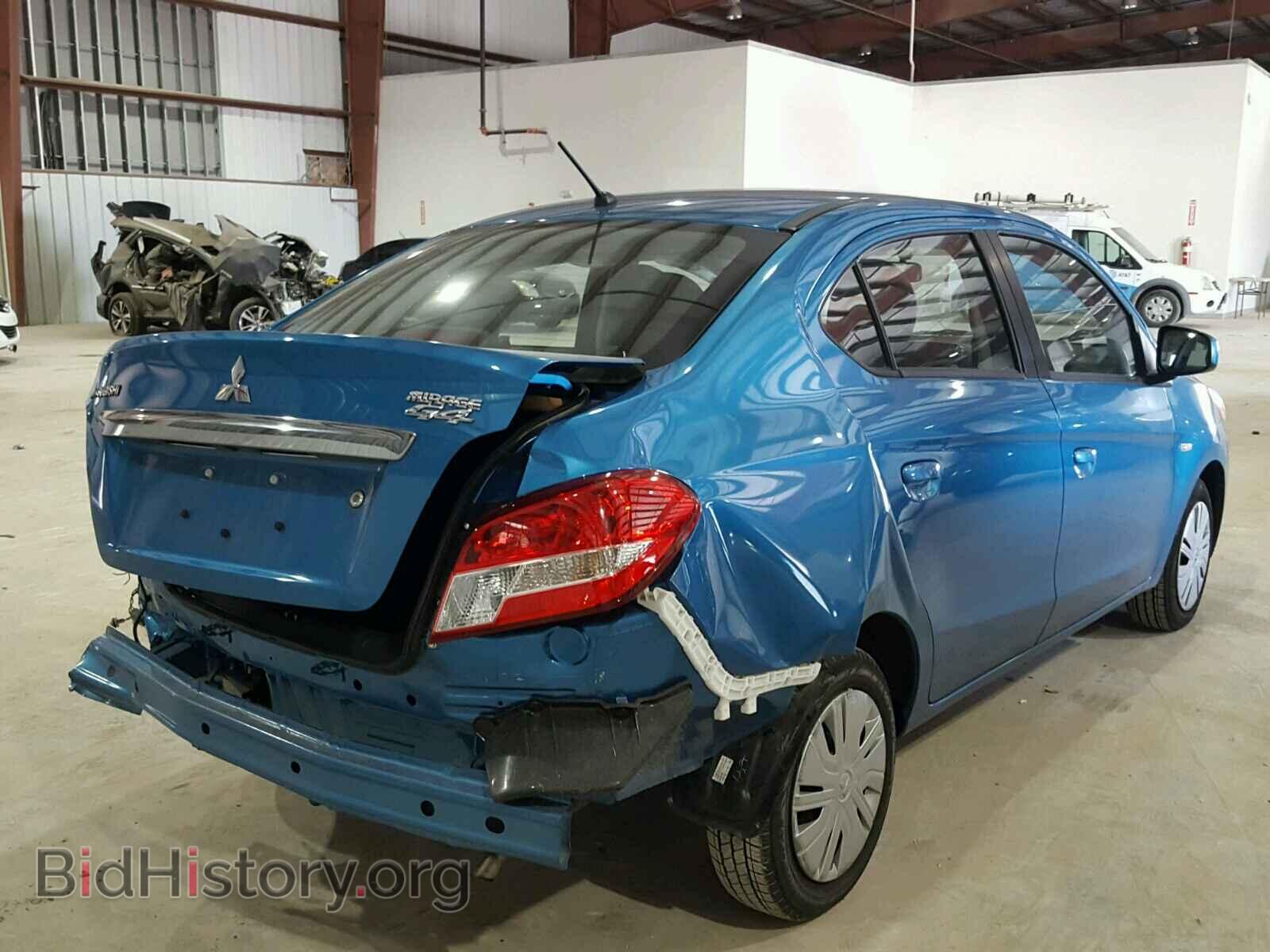 2017 MITSUBISHI MIRAGE - VIN: ML32F3FJ7HHF14875 - Фото 4