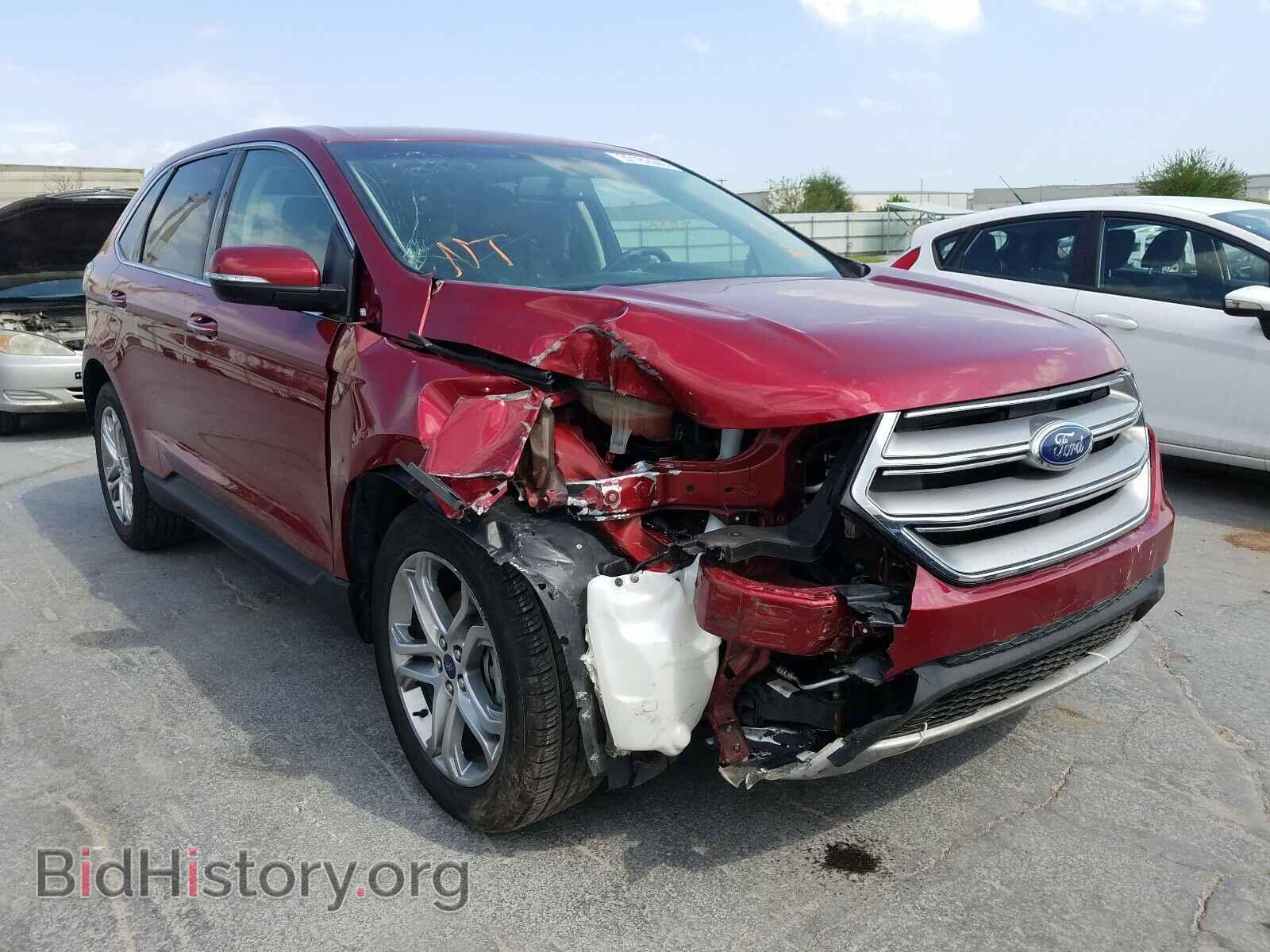 Фотография 2FMPK3K93HBB59638 - FORD EDGE 2017