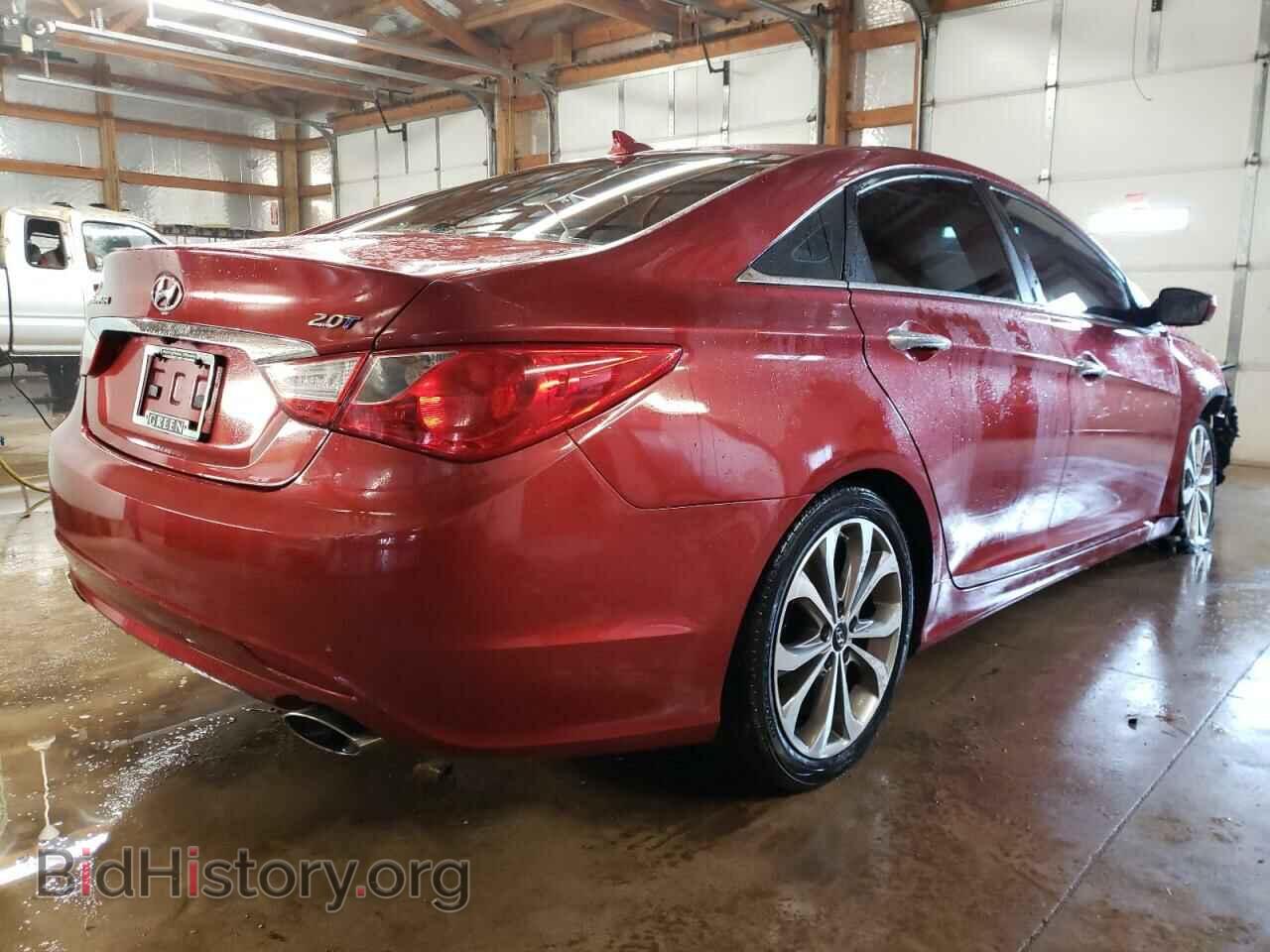 2013 HYUNDAI SONATA - VIN: 5NPEC4ABXDH780845 - Фото 4