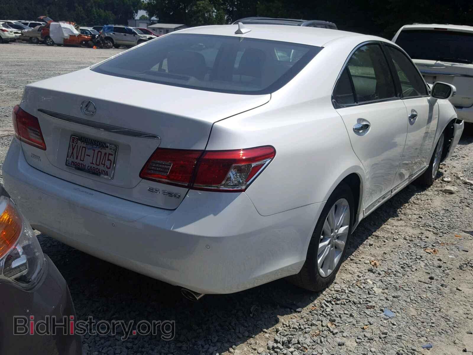 2012 LEXUS ES350 - VIN: JTHBK1EG1C2484329 - Фото 4