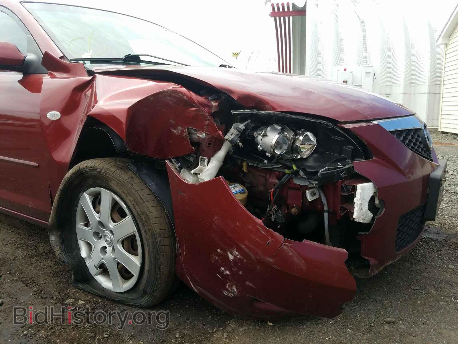 2008 MAZDA 3 - VIN: JM1BK12G681137596 - Фото 9