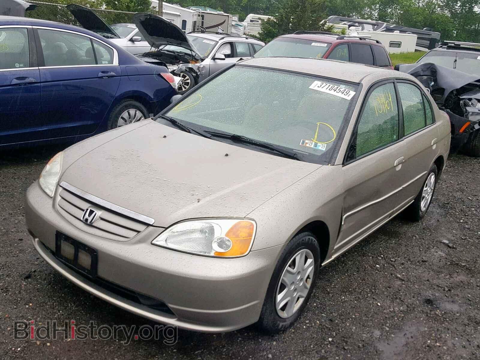 2003 HONDA CIVIC LX - VIN: 2HGES16533H514113 - Фото 2