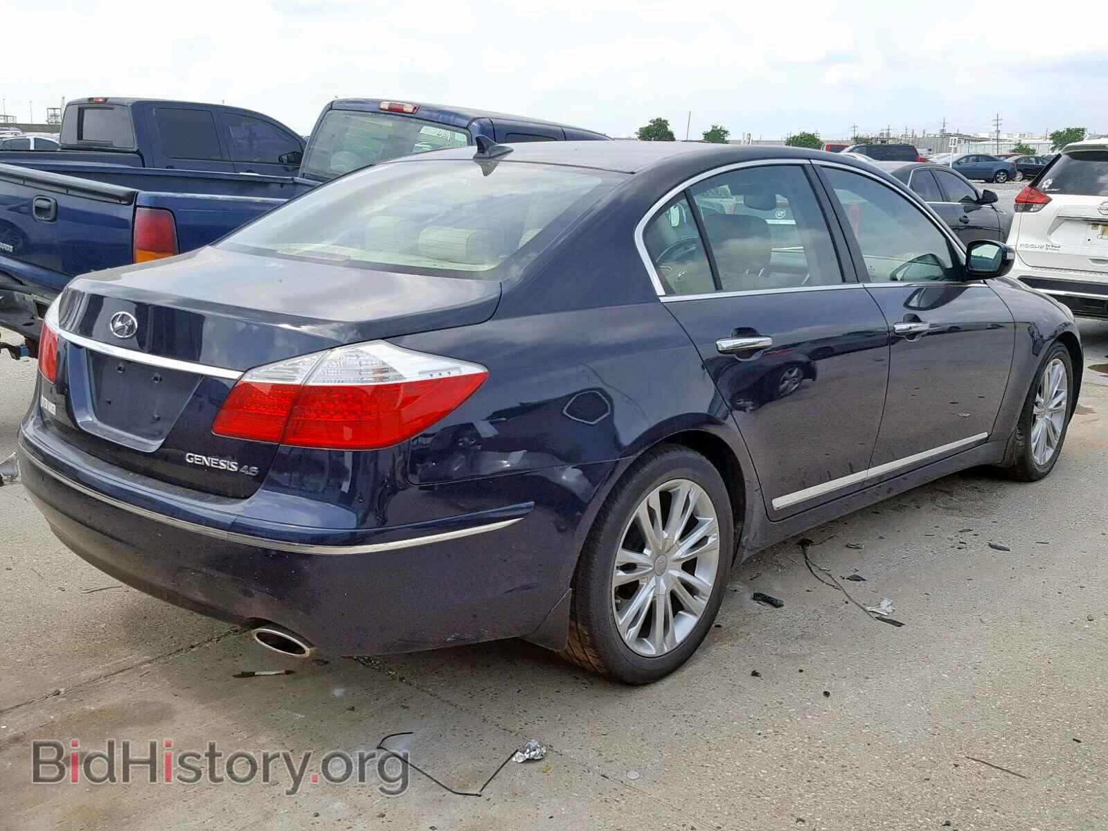 2011 HYUNDAI GENESIS - VIN: KMHGC4DF7BU133793 - Фото 4