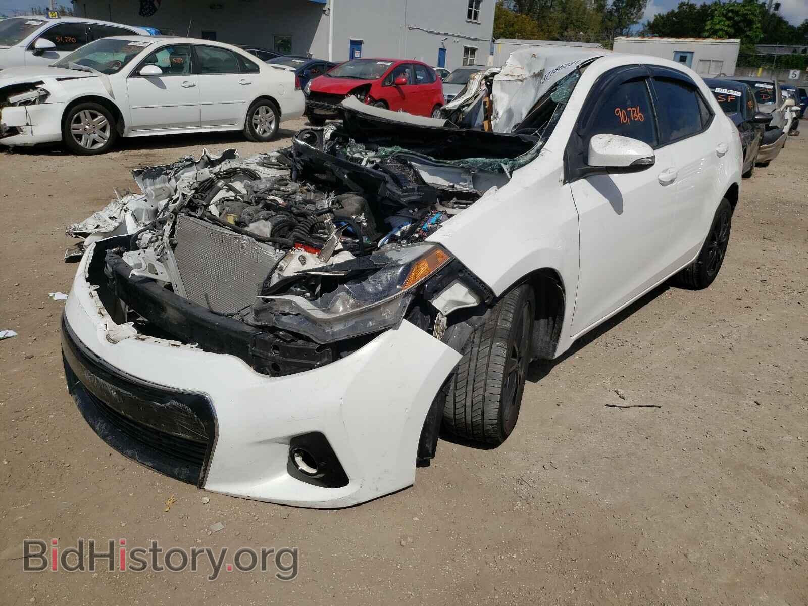 2014 TOYOTA COROLLA - VIN: 5YFBURHE4EP109012 - Фото 2