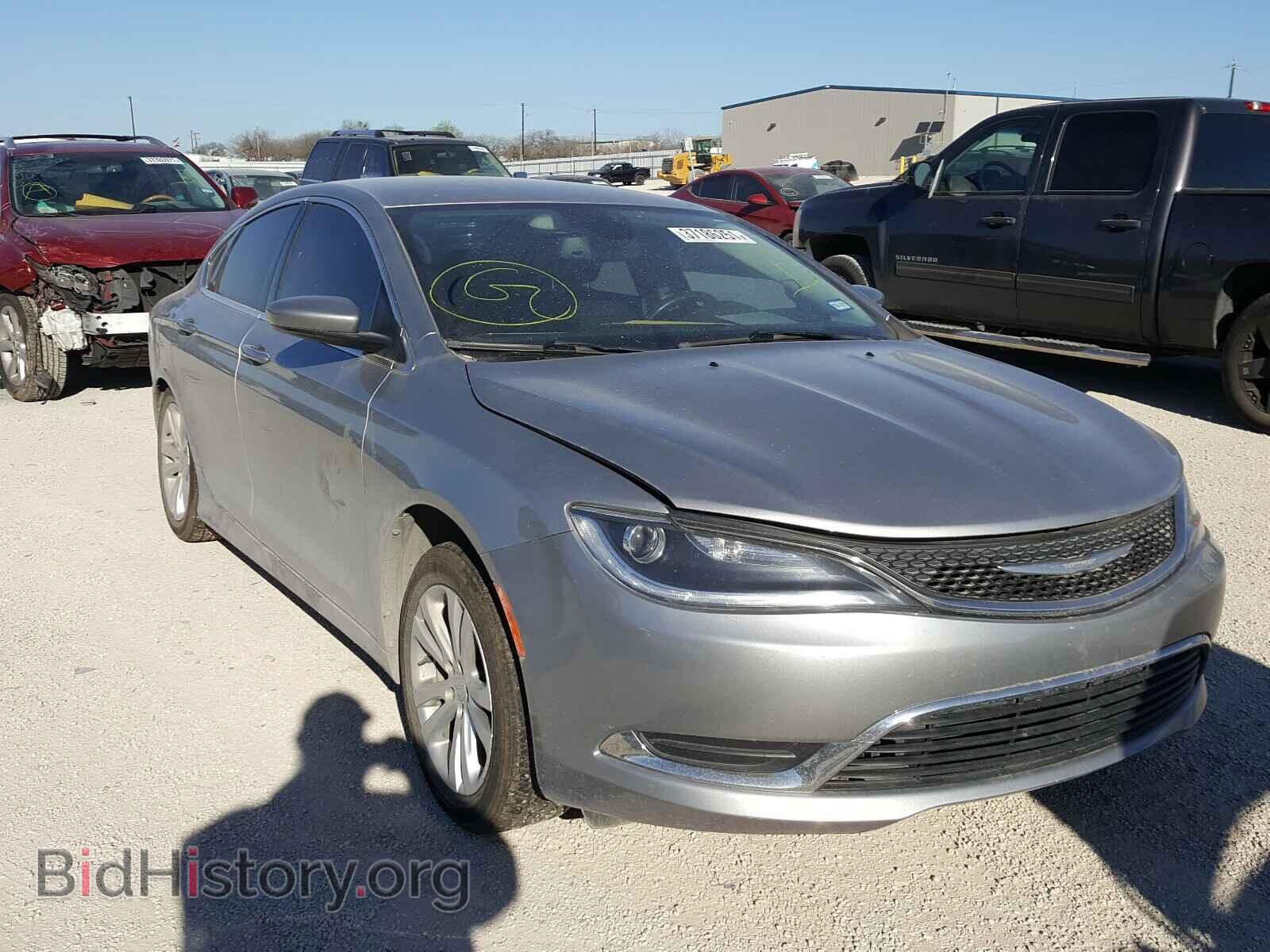 Фотография 1C3CCCAB4FN676523 - CHRYSLER 200 2015