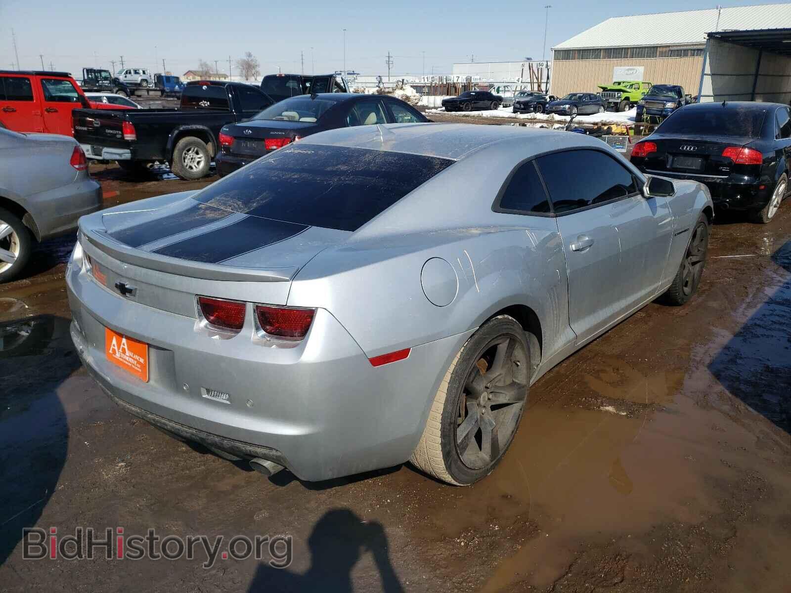 2012 CHEVROLET CAMARO - VIN: 2G1FC1E33C9176151 - Фото 4