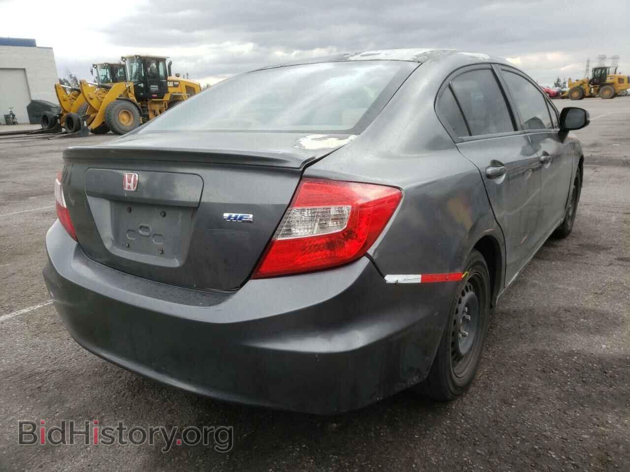 2012 HONDA CIVIC - VIN: 2HGFB2F68CH523215 - Фото 4