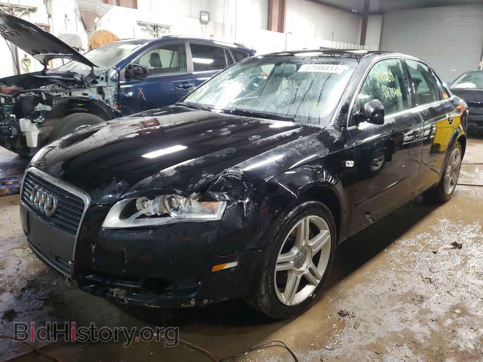 2007 AUDI A4 - VIN: WAUDF78E17A196041 - Фото 2