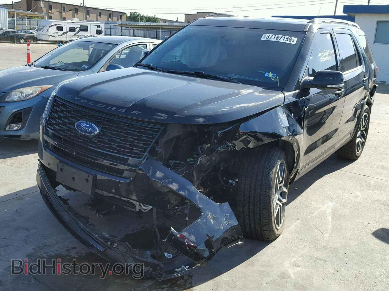2018 FORD EXPLORER - VIN: 1FM5K8GTXJGA03605 - Фото 2