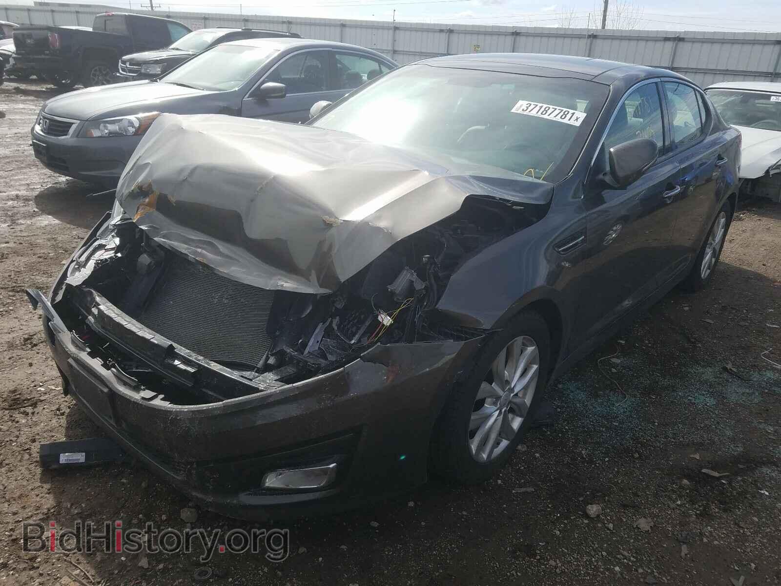 2015 KIA OPTIMA - VIN: 5XXGN4A79FG404103 - Фото 2