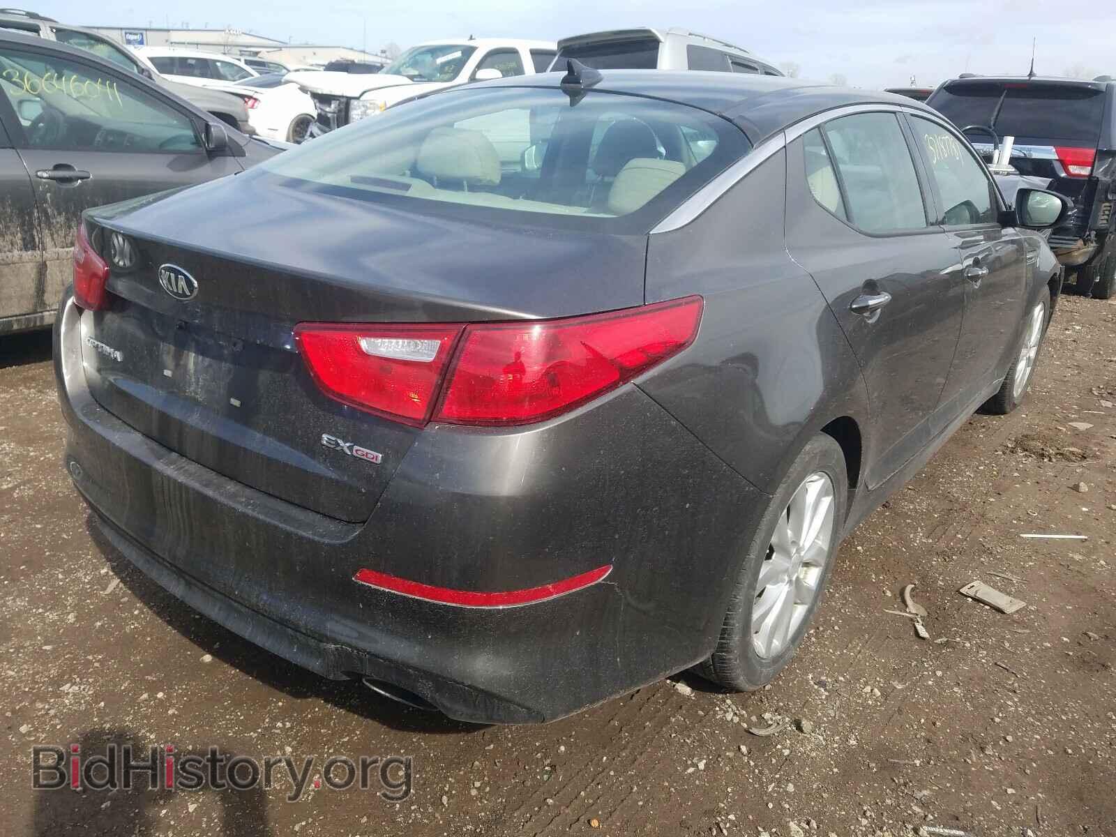 2015 KIA OPTIMA - VIN: 5XXGN4A79FG404103 - Фото 4