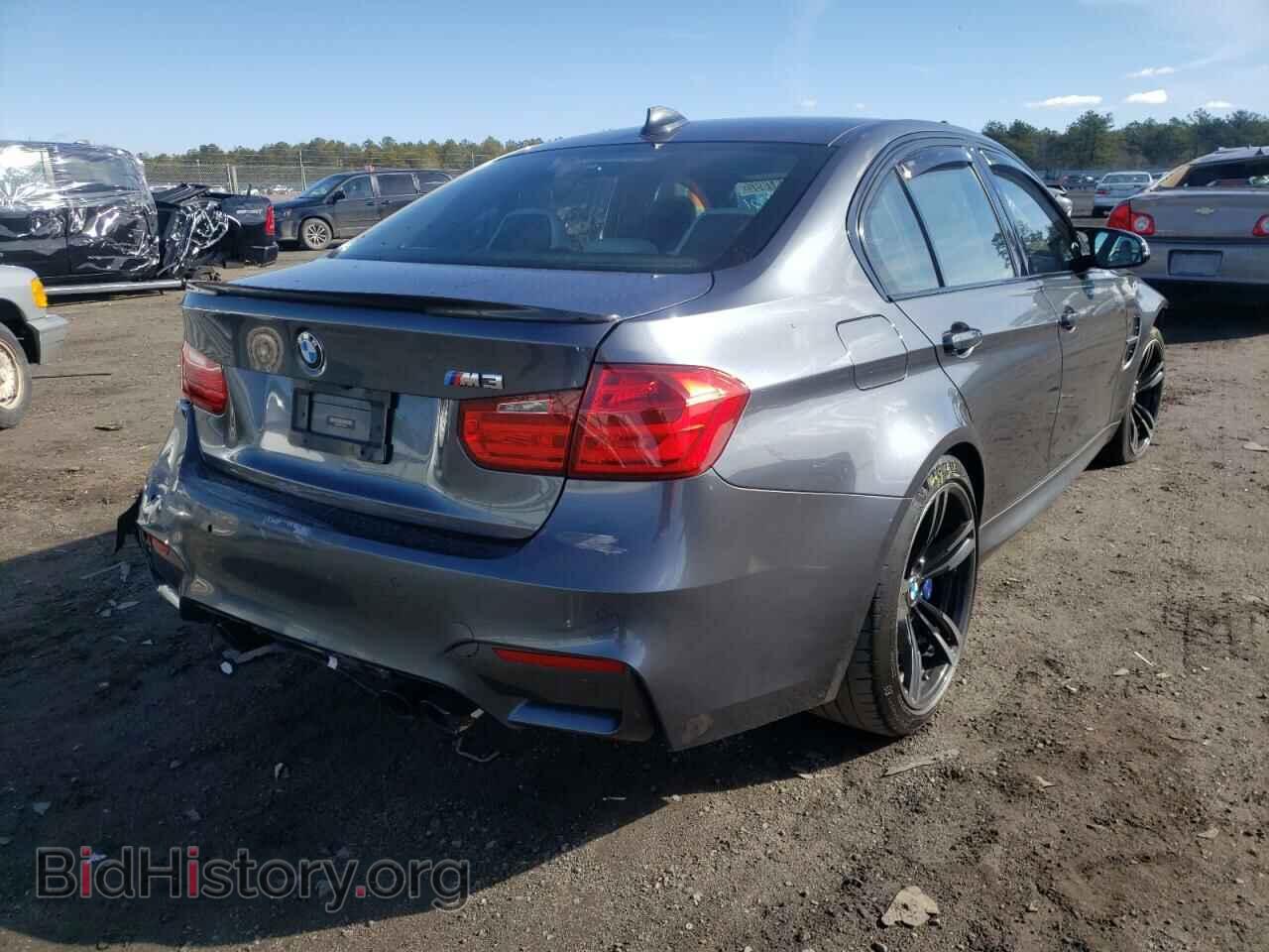 2015 BMW M3 - VIN: WBS3C9C58FP804801 - Фото 4