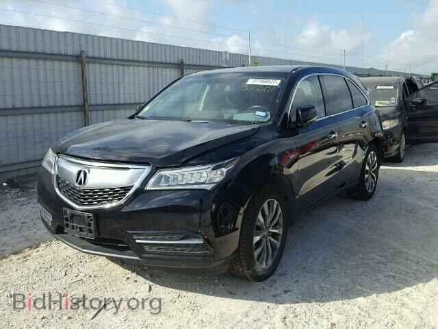 2014 ACURA MDX - VIN: 5FRYD4H43EB006601 - Фото 2