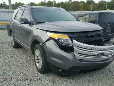 2013 Ford EXPLORER Explorer X, серый — VIN 1FM5K8D84DGB87878, Copart