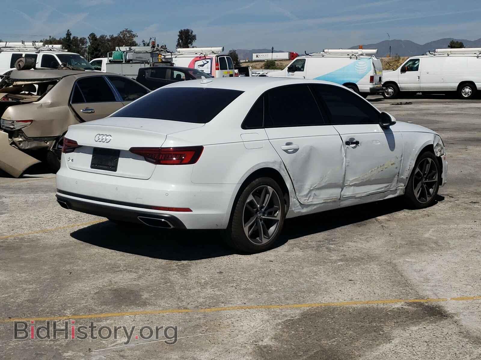 2019 AUDI A4 - VIN: WAUGMAF45KN017625 - Фото 4