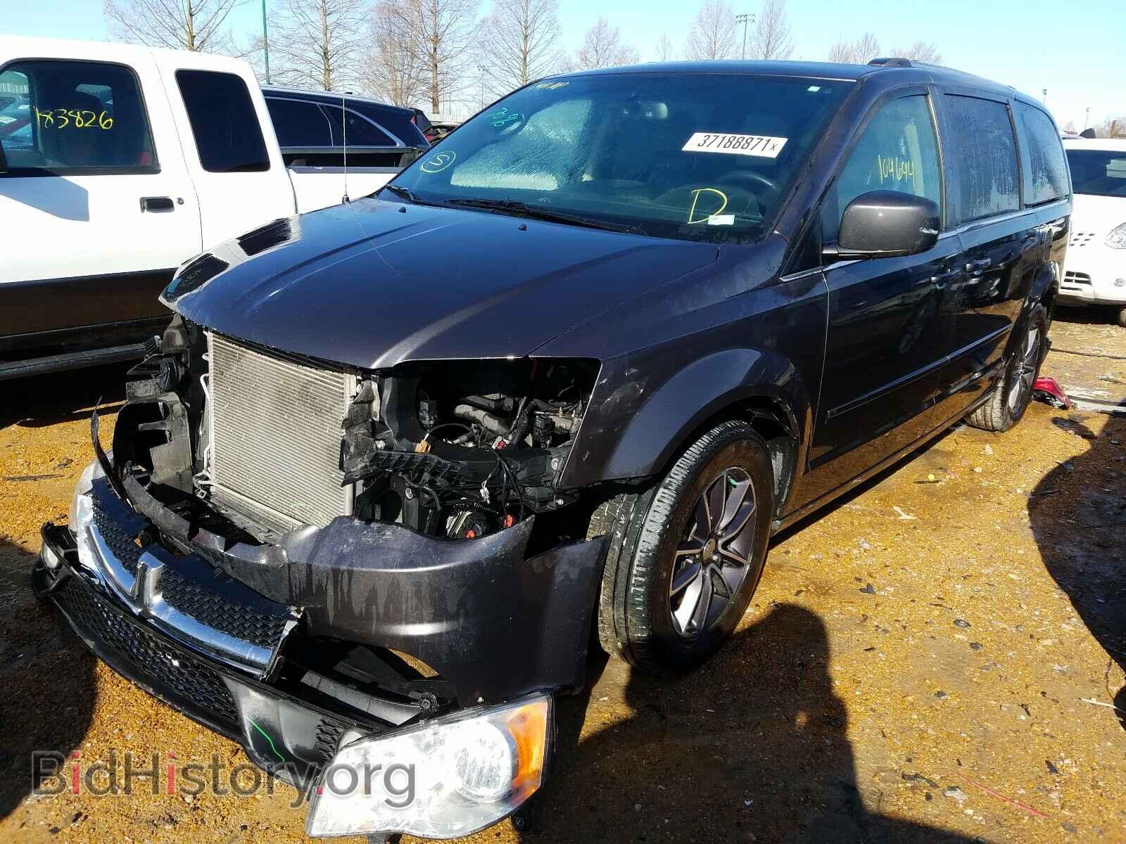 2017 DODGE CARAVAN - VIN: 2C4RDGCG0HR678231 - Фото 2