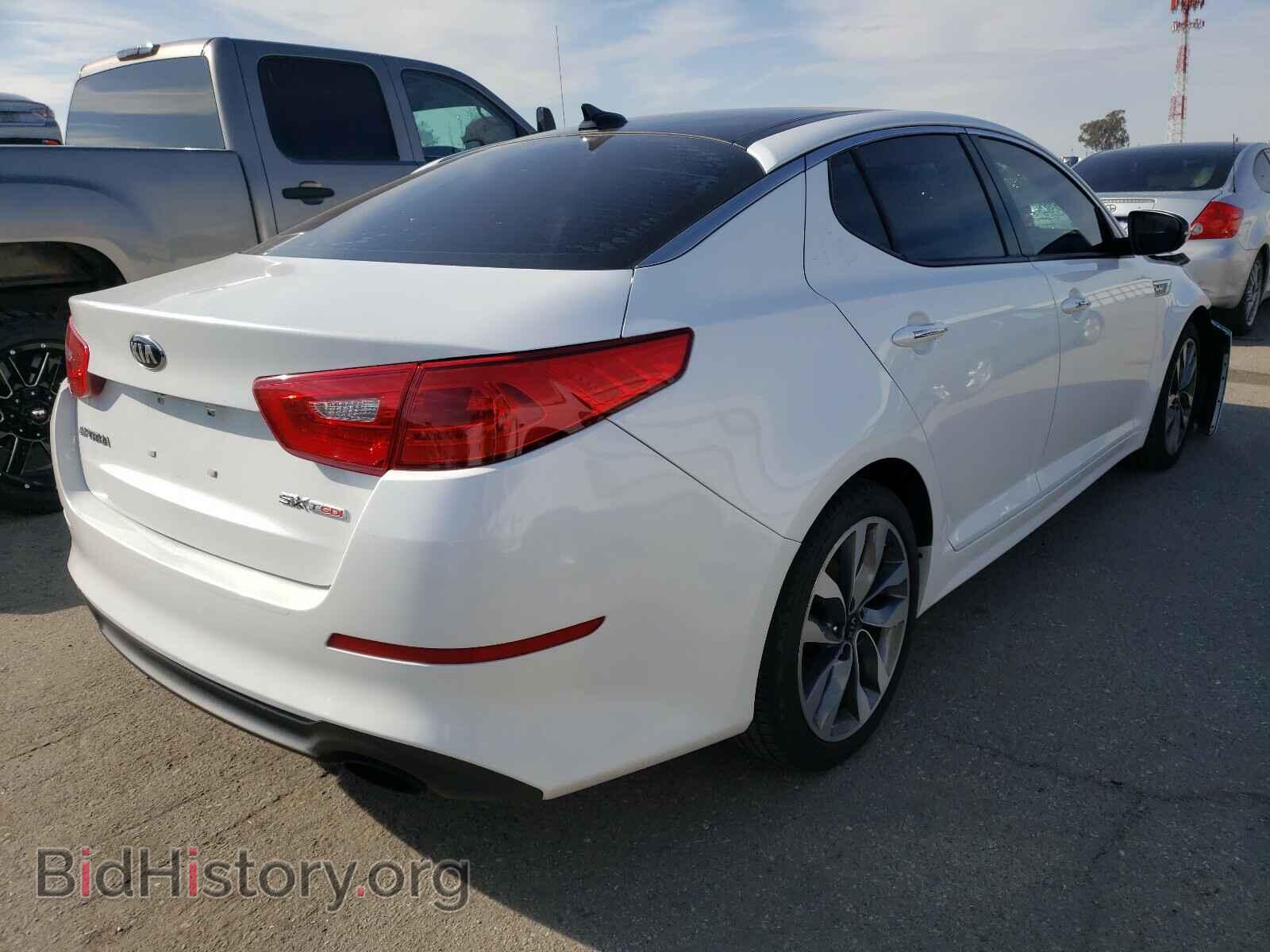 2014 KIA OPTIMA - VIN: 5XXGR4A68EG262109 - Фото 4