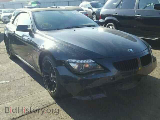 Photo WBAEB53568CX63328 - BMW 6 SERIES 2008