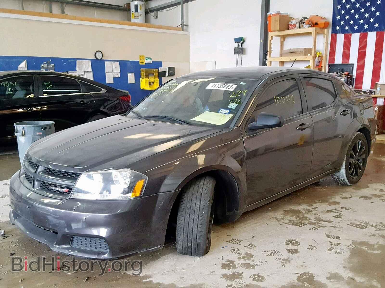 2014 DODGE AVENGER - VIN: 1C3CDZAB0EN229122 - Фото 2