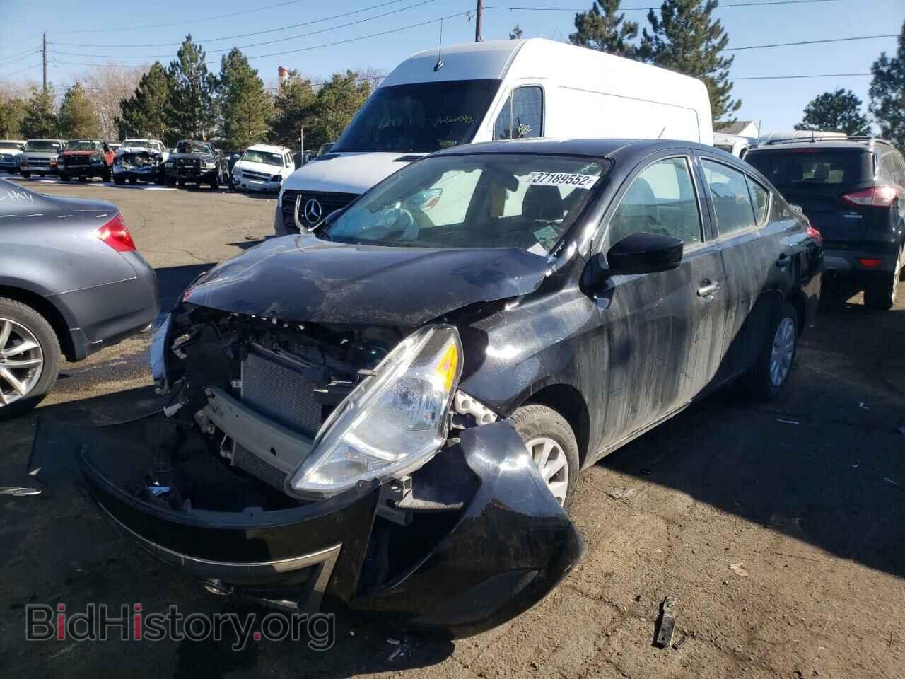 2019 NISSAN VERSA - VIN: 3N1CN7AP7KL823309 - Фото 2