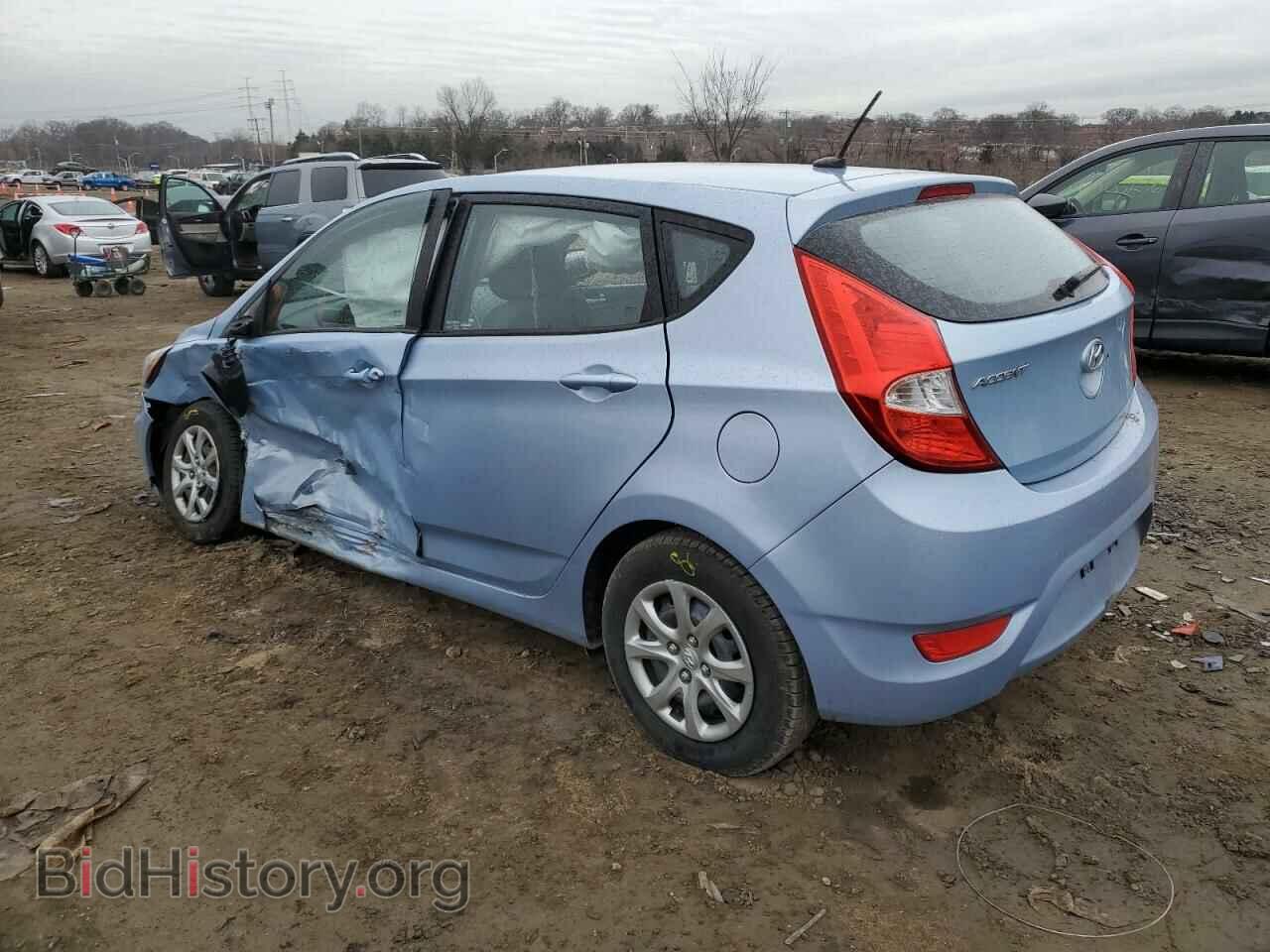 2014 HYUNDAI ACCENT - VIN: KMHCT5AE7EU176843 - Фото 2