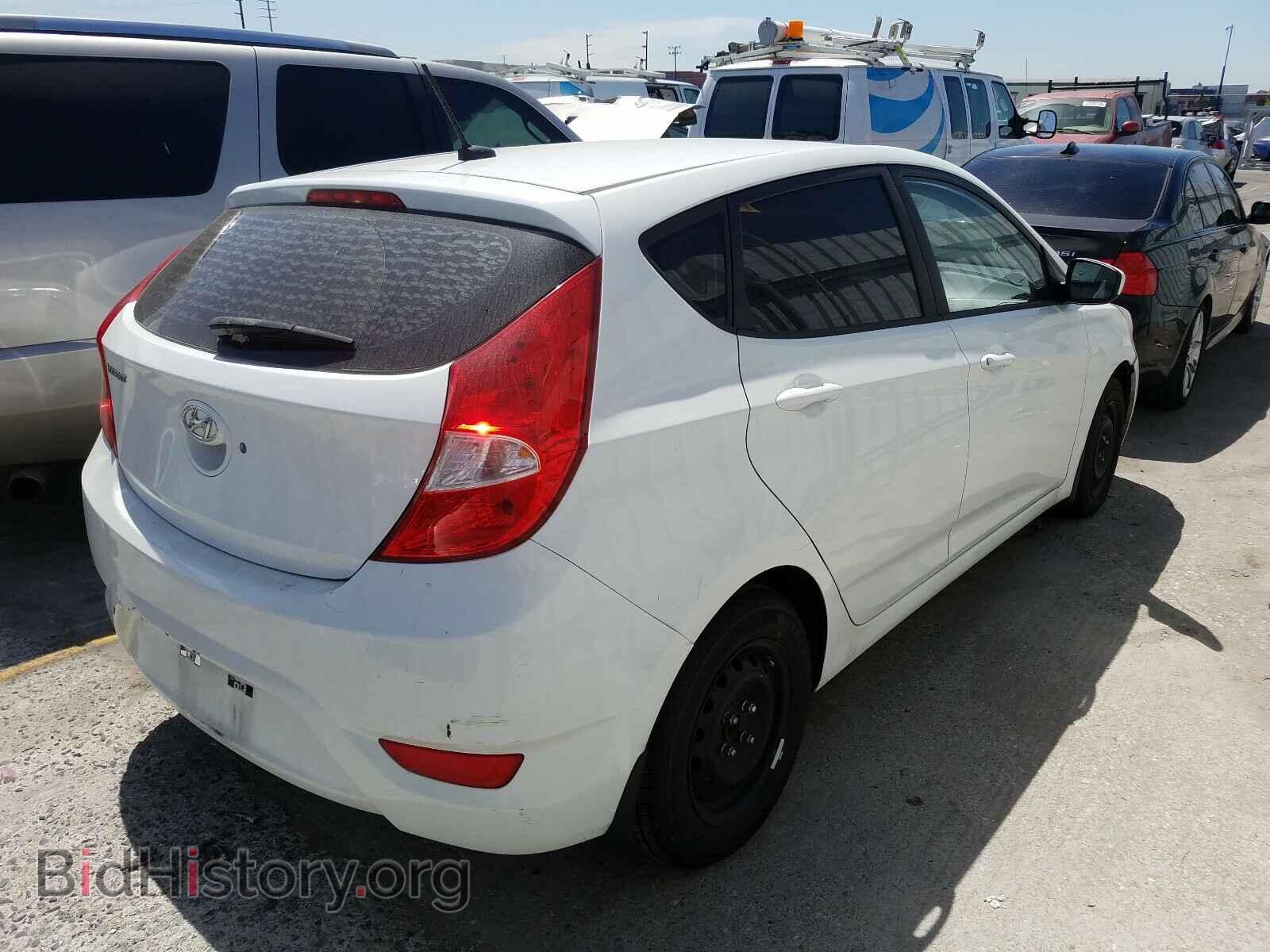 2013 HYUNDAI ACCENT - VIN: KMHCT5AE1DU106012 - Фото 4