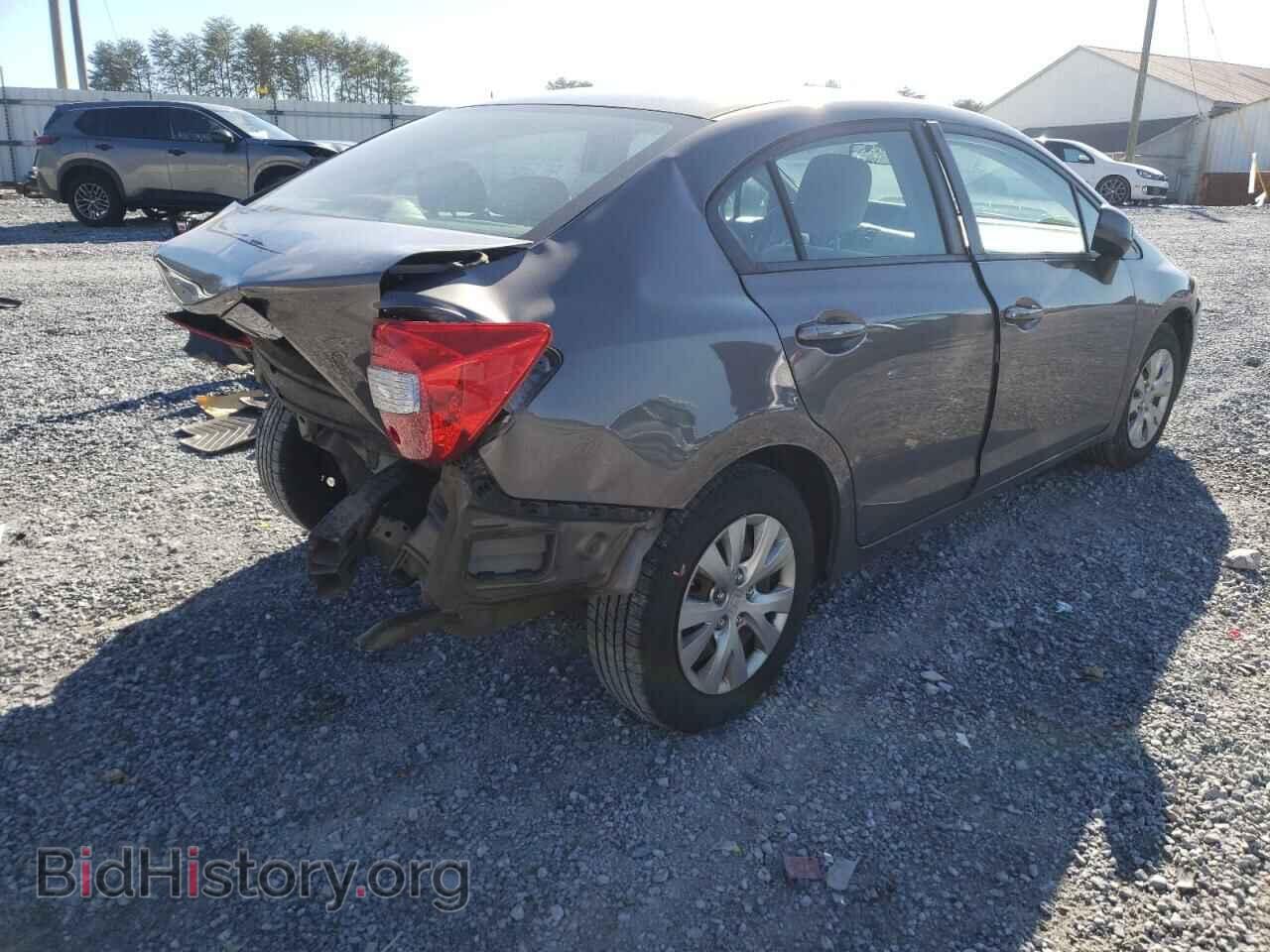 2012 HONDA CIVIC - VIN: 19XFB2F58CE070621 - Фото 4