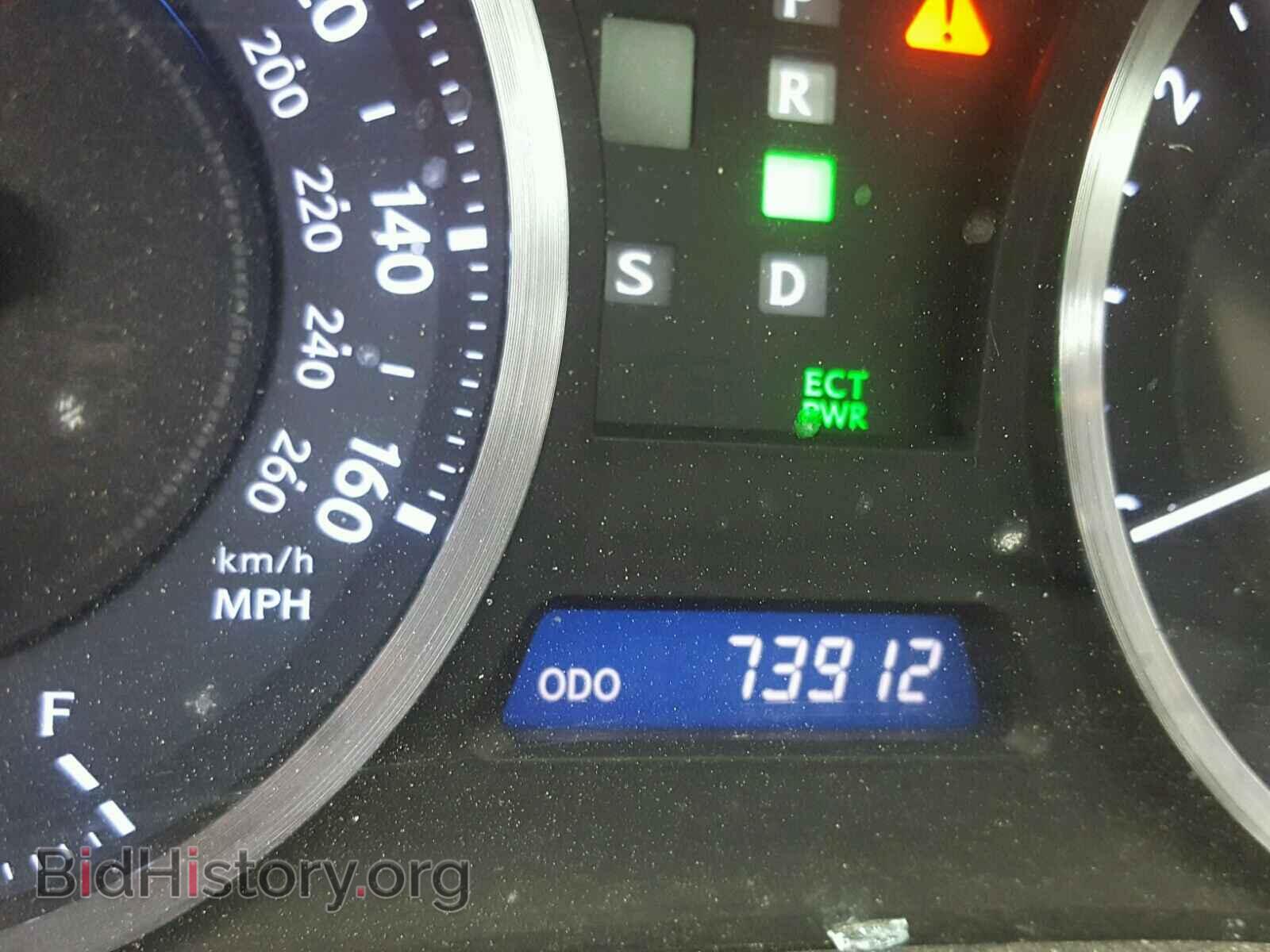 2012 LEXUS IS - VIN: JTHCE5C20C5002149 - Photo 8