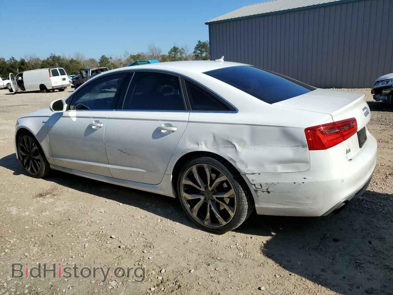2013 AUDI A6 - VIN: WAUHGAFC3DN103540 - Фото 2