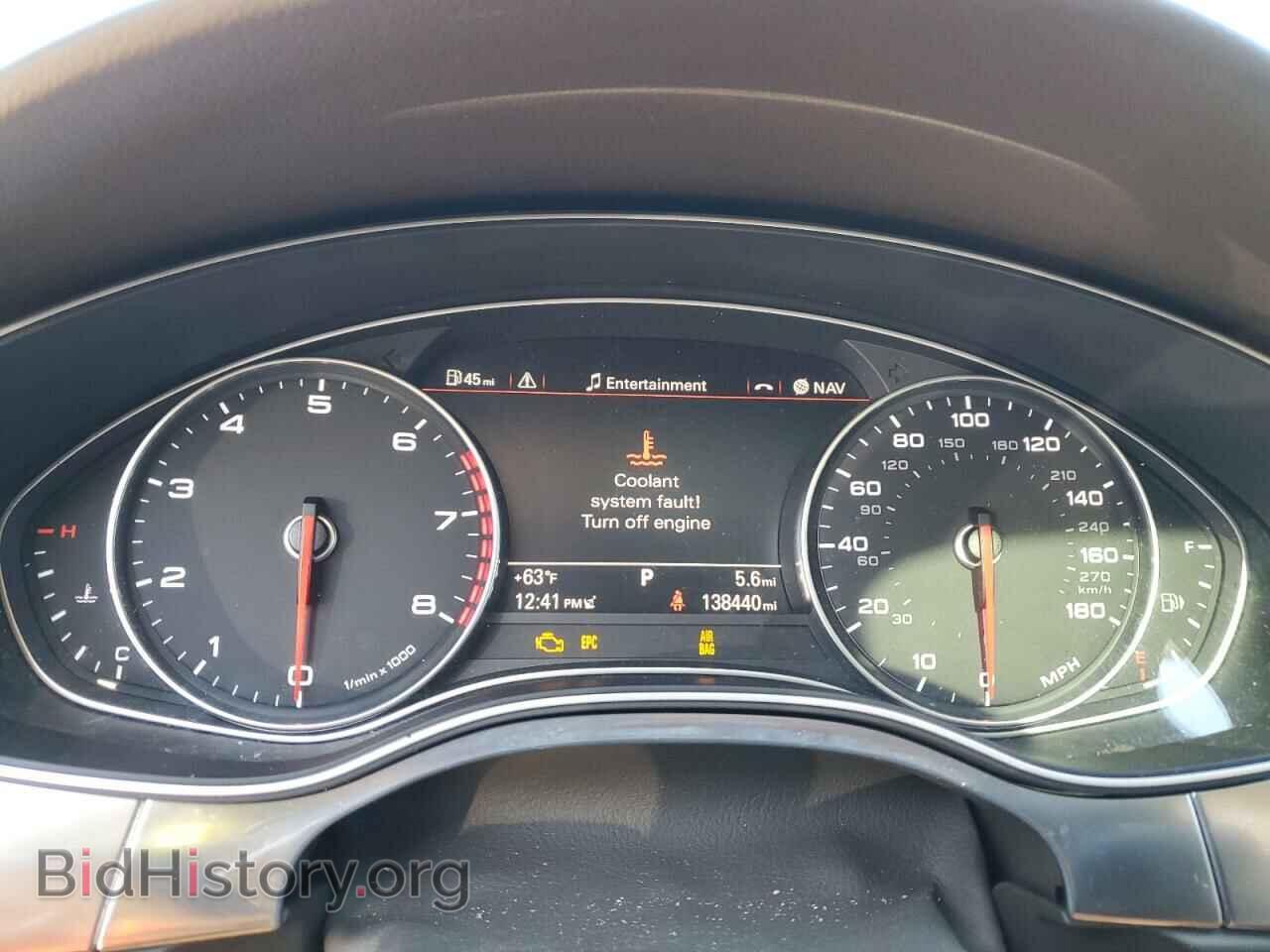 2013 AUDI A6 - VIN: WAUHGAFC3DN103540 - Фото 9