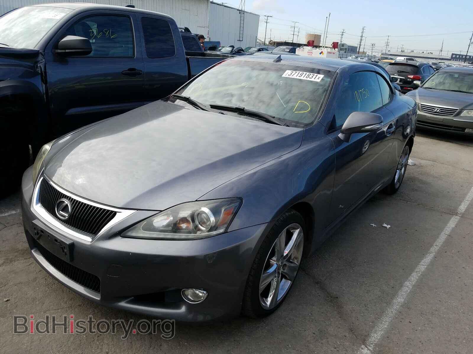 2012 LEXUS IS - VIN: JTHFE2C23C2508233 - Фото 2