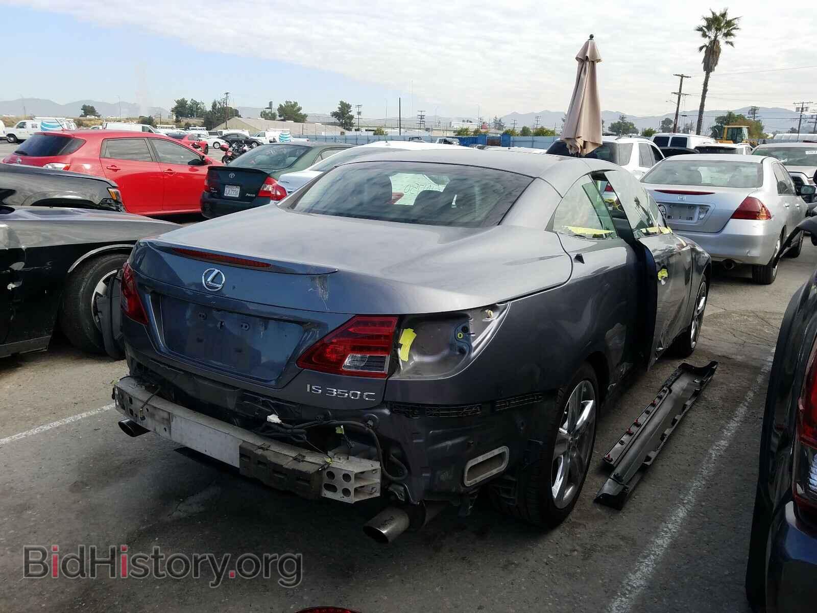 2012 LEXUS IS - VIN: JTHFE2C23C2508233 - Фото 4