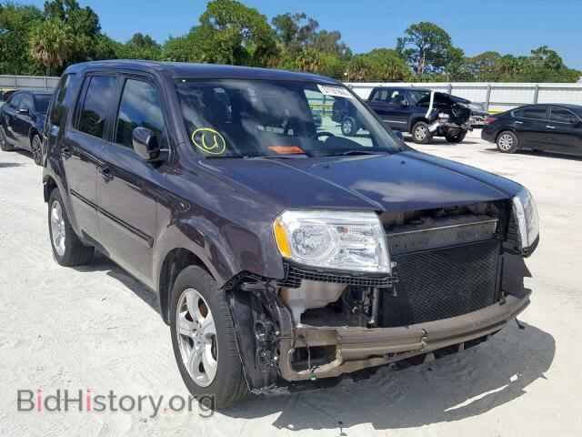 Photo 5FNYF3H51EB019913 - HONDA PILOT EXL 2014